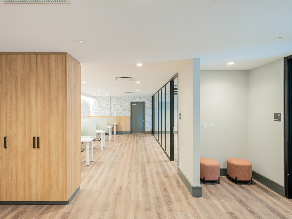 Work Spaces at One East Harlem Luxury Apartments in East Harlem, NY