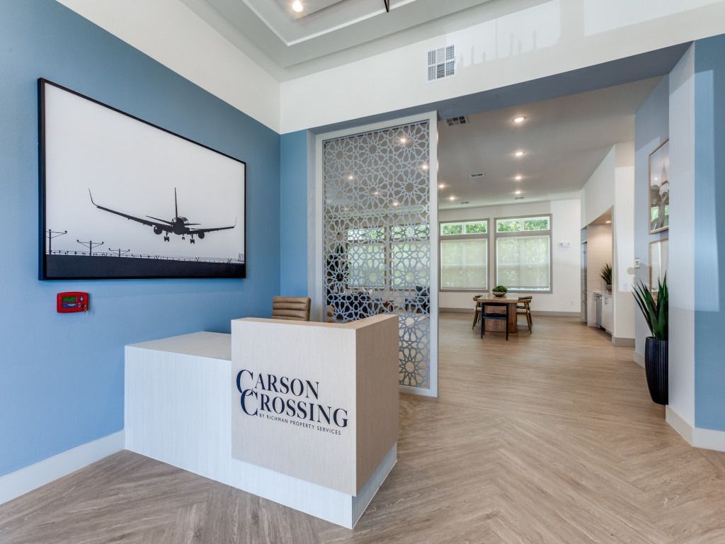 Entrance at Carson Crossing Apartments in Austin