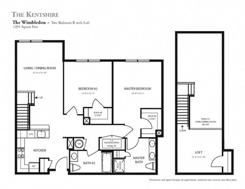 Two Bedroom Apartment at The Kentshire Senior Apartments in Midland NJ