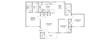 Three Bedroom Affordable Apartment at Mockingbird Lane Plaza Affordable Apartments in Victoria TX