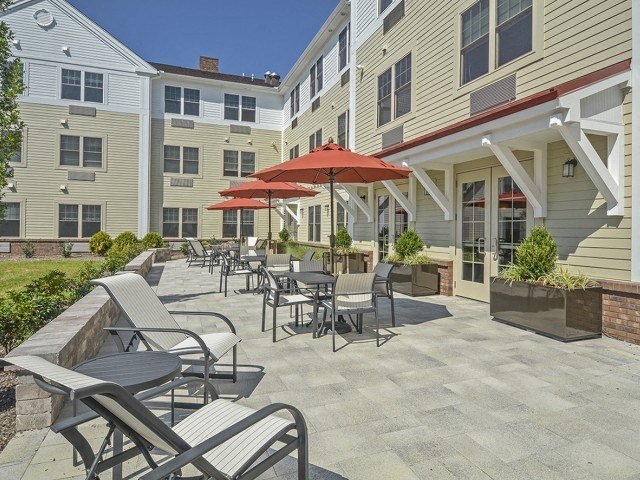 Patios at Meadow Green Senior Apartments in Toms River NJ