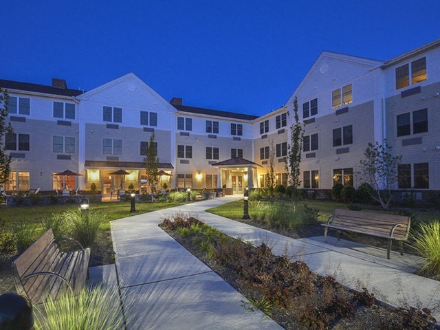 Courtyard at Meadow Green Senior Apartments  in Toms River NJ