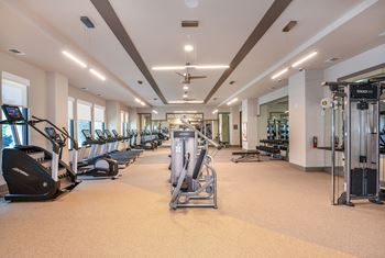 Professional Fitness Center at The Exchange Luxury Apartments in St. Petersbug, FL