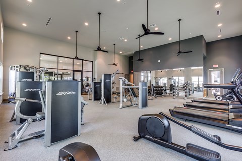Apartments with a Gym at Ivy Heights Apartments in Austin, TX