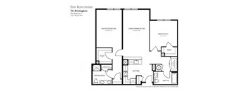 Two Bedroom Apartment at The Kentshire Senior Apartments in Midland NJ