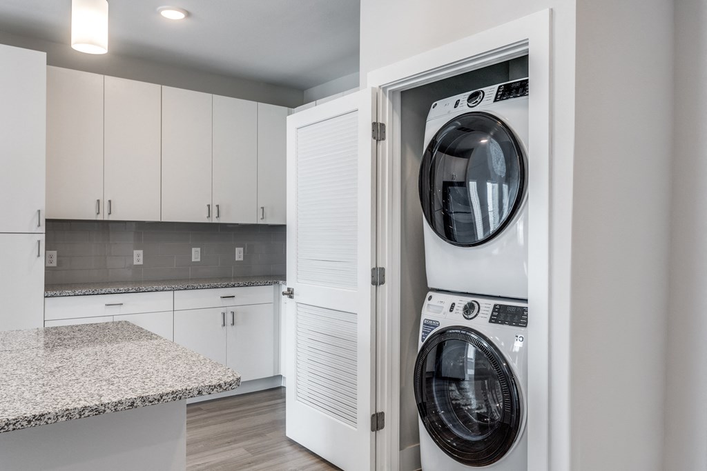 Full Size Washer and Dryers at The Prescott Luxury Apartments in Austin, TX
