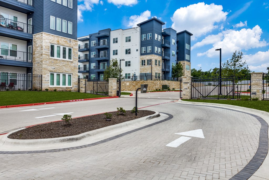 Fenced Community at The Prescott Luxury Apartments in Austin, TX