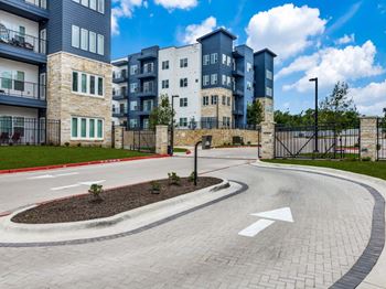 Controlled Access Entry at The Prescott Luxury Apartments in Austin, TX
