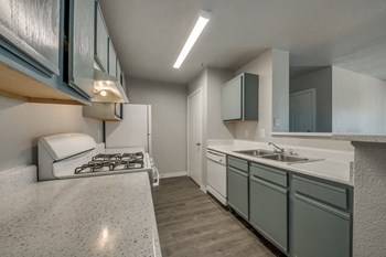 Newly Renovated Kitchens at Cable Ranch Affordable Apartments in San Antonio TX - Photo Gallery 13