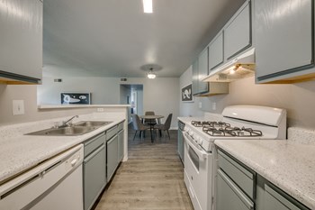 Newly Renovated Kitchens at Cable Ranch Affordable Apartments in San Antonio TX - Photo Gallery 11