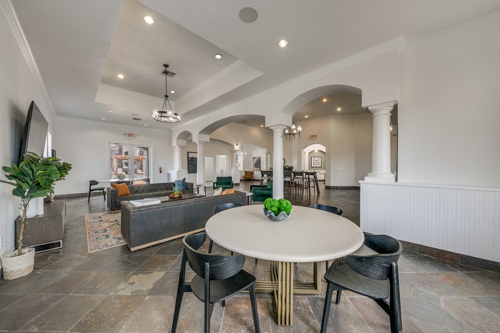 Clubhouse at Cable Ranch Affordable Apartments in San Antonio TX