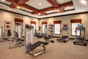 24-Hour Professional Fitness Center at The Amalfi Clearwater Luxury Apartments in Clearwater, FL