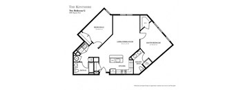 Two Bedroom Apartment at The Kentshire Senior Apartments in Midland NJ