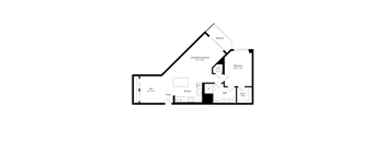 A8 934 sq. ft. Luxury One-Bedroom Apartment at The Marc in Palm Beach Gardens, FL