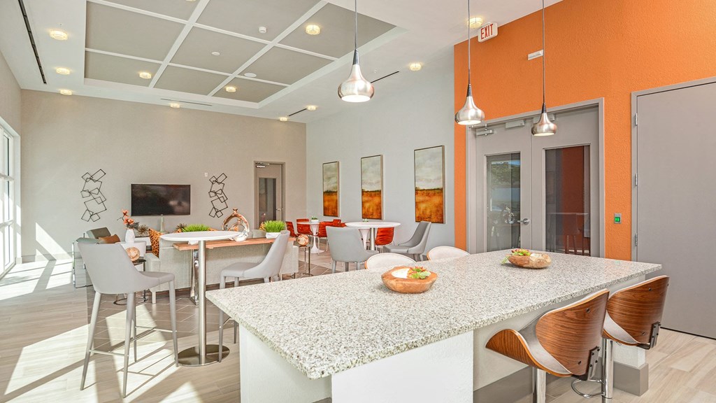 Club Room at Allapattah Trace Apartments Miami FL