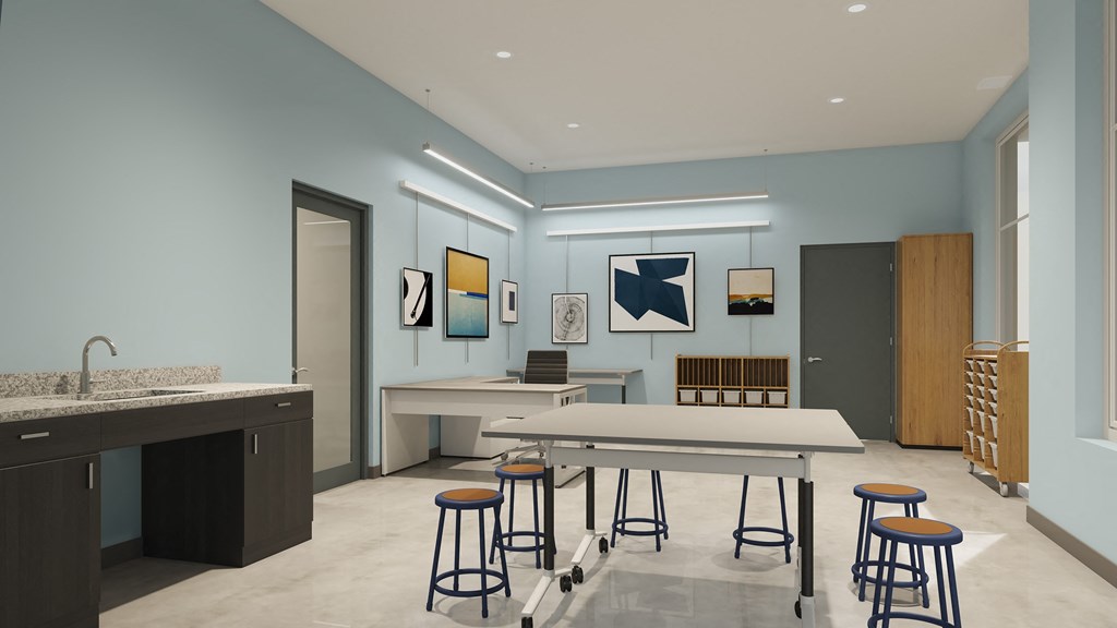 Art Studio Aspire at Church St Affordable Apartments in Norfolk, VA