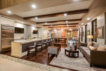 Club Room with Billiards at Azura Luxury Apartments in Kendall FL