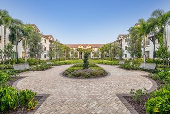 Garden Courtyards at Azura Luxury Apartments in Kendall FL