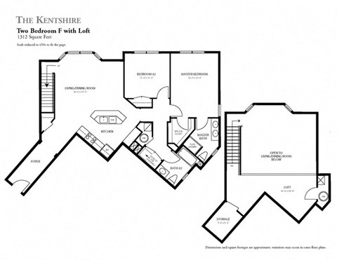 Two Bedroom Apartment at The Kentshire Senior Apartments in Midland NJ
