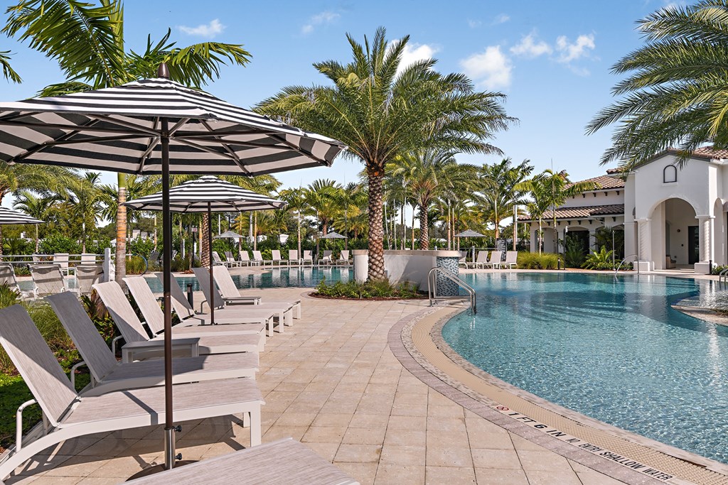 Resort-Style Pool at Boca Vue Apartments in Boca Raton FL