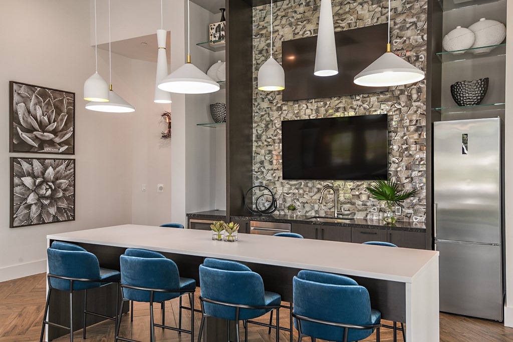 Demo Kitchen at Boca Vue Apartments in Boca Raton FL