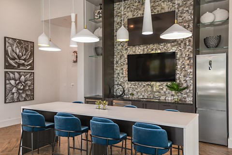Demo Kitchen at Boca Vue Apartments in Boca Raton FL