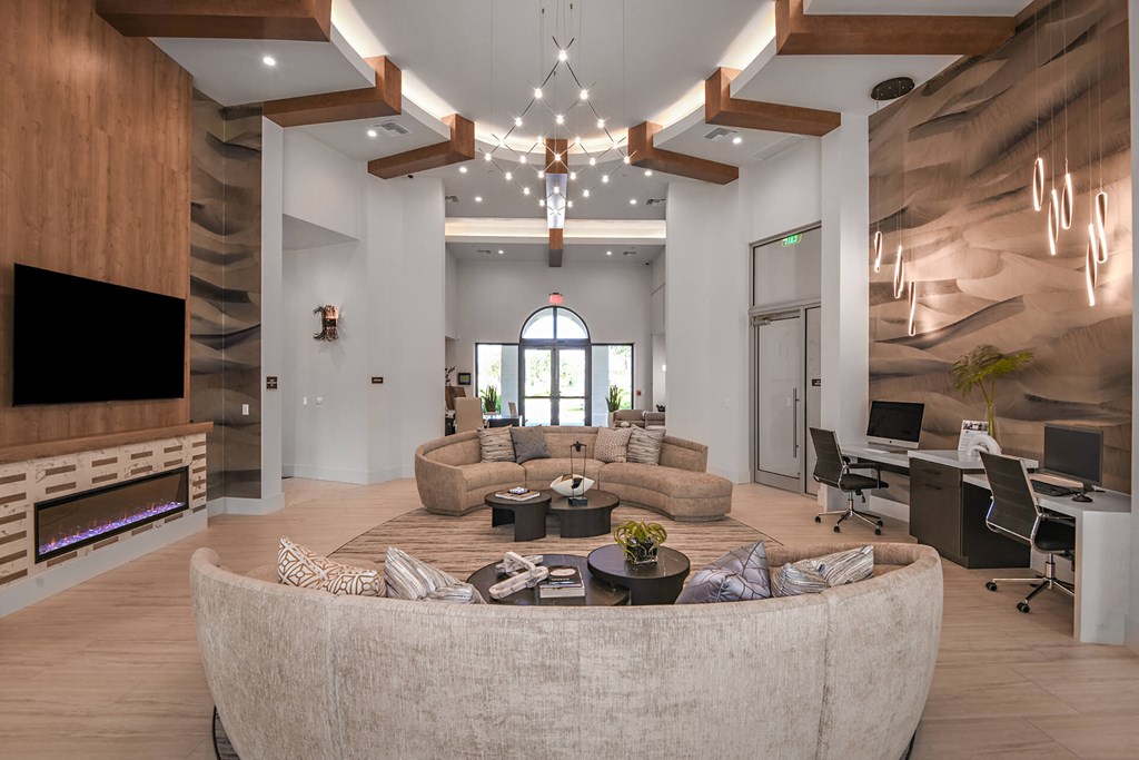 Clubhouse at Boca Vue Apartments in Boca Raton FL