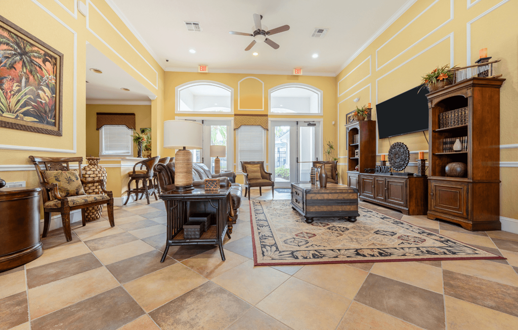 Clubhouse at Brandywine Affordable Apartments in Tampa FL