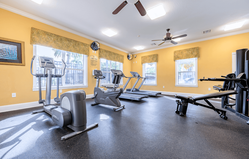 Apartments with a Fitness Center at Brandywine Affordable Apartments in Tampa FL