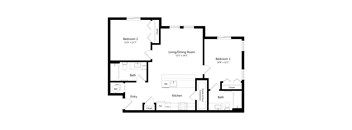 Affordable 2-Bedroom, 2-Bath Apartments in Austin TX at Carson Crossing