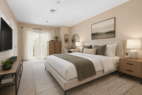 Spacious Bedrooms at
