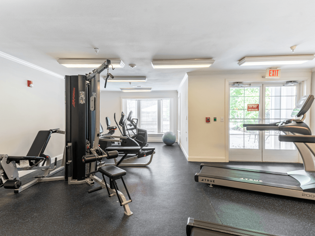Fitness Center at Chester Village Senior Apartments