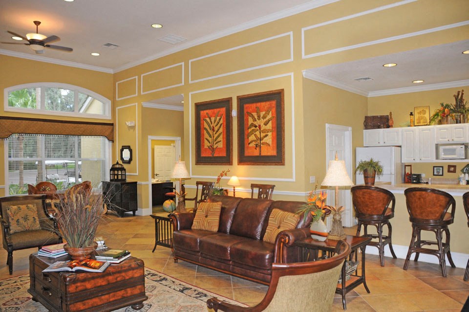 Clubhouse at Claymore Crossings Apartments in Tampa FL