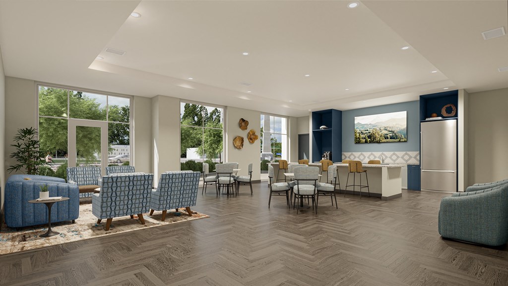 Club Room at Aspire at Church St Affordable Apartments in Norfolk, VA