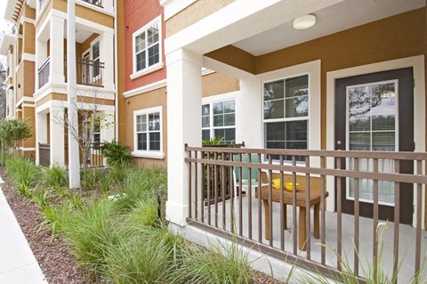 Balcony at Cristina Woods Apartments in Riverview FL