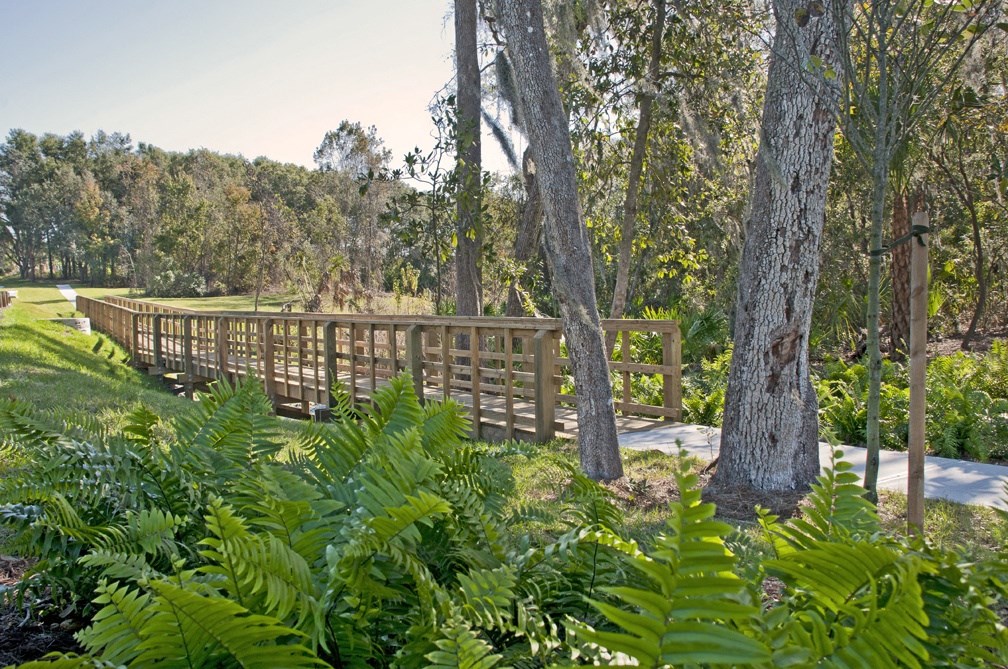 Walking Trails at Cristina Woods Apartments in Riverview FL