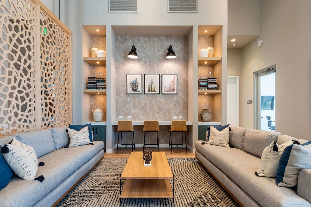 Clubhouse at The Huntington Apartments in Duarte, CA