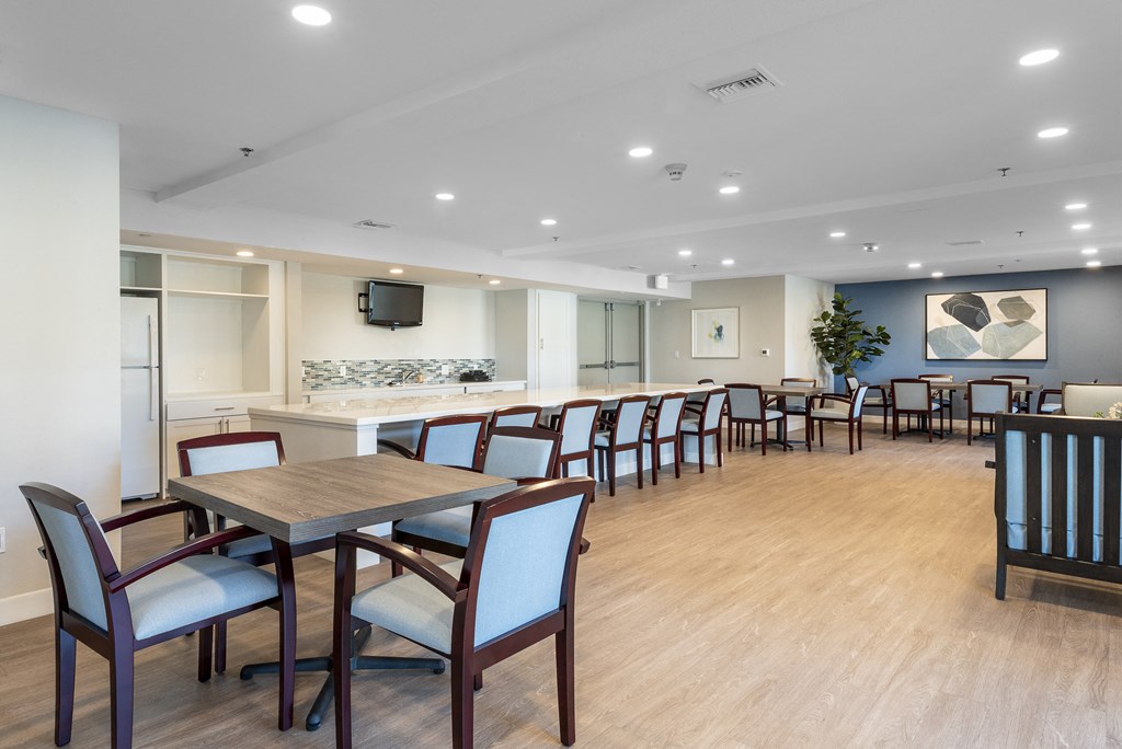 Clubhouse at Carson Terrace Senior Apartments in Carson CA