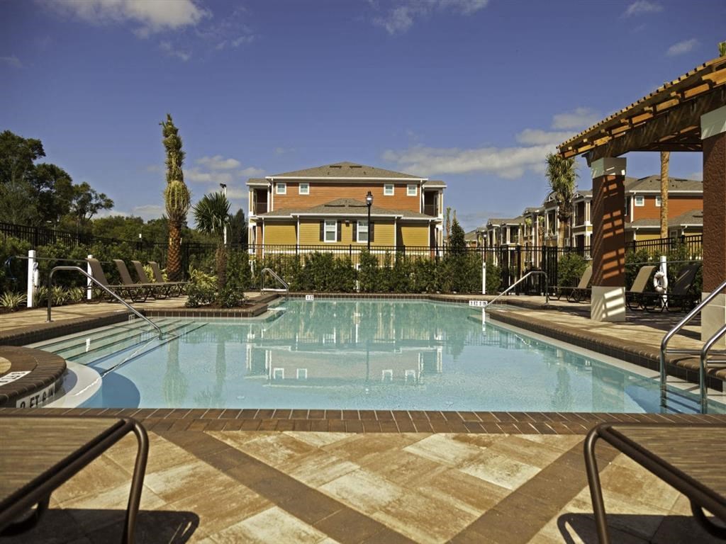 Resort-Style Pool at Bayside Court Apartments in Clearwater FL