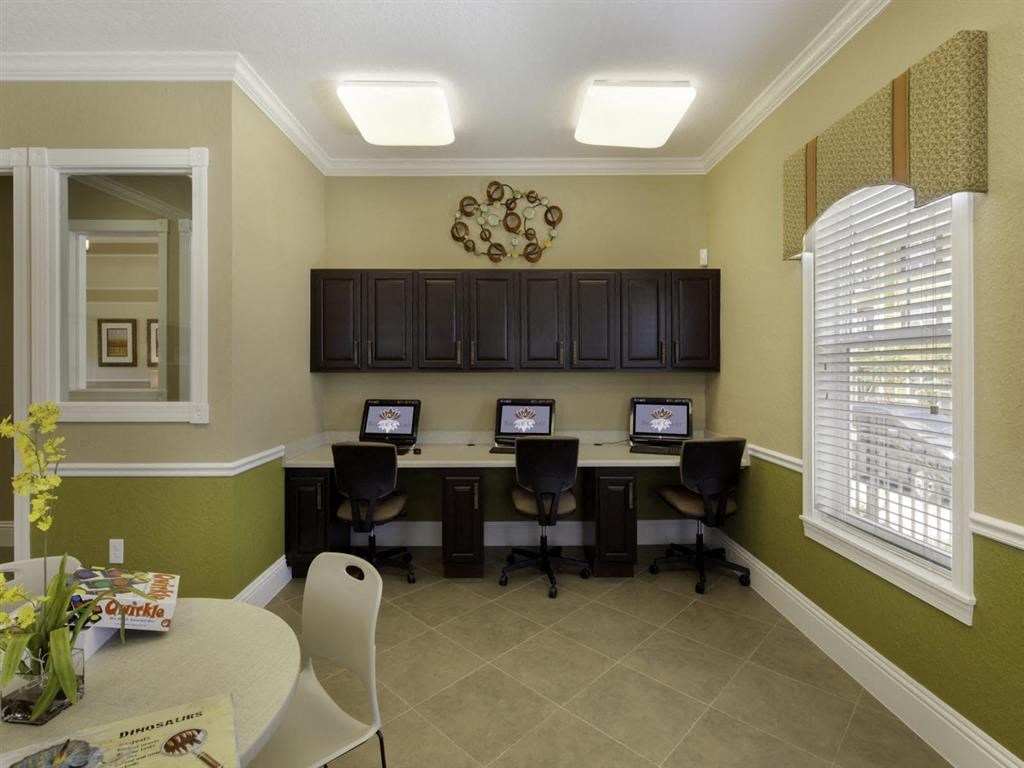 Business Center at Bayside Court Apartments in Clearwater FL