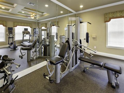 Fitness Center at Bayside Court Apartments in Clearwater FL