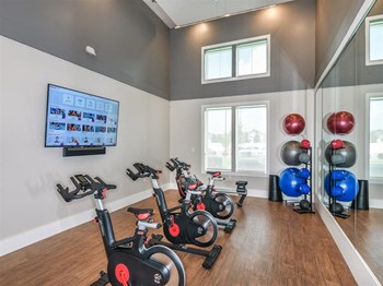 Yoga and Spin Studio at Lenox Luxury Apartments in Riverview FL - Photo Gallery 12