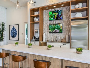 Demonstration Kitchen at Lenox Luxury Apartments in Riverview FL - Photo Gallery 15