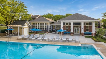 Pool at Fieldpointe Apartments in Frederick, MD