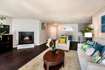 Apartments with Fireplaces at Fieldpointe Apartments in Frederick, MD