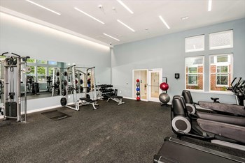 State Of the Art Fitness Center at Fieldpointe Apartments in Frederick, MD - Photo Gallery 7