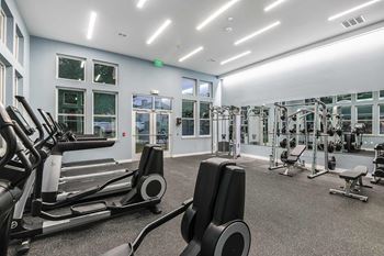 Professional Fitness Center at Fieldpointe Apartments in Frederick, MD