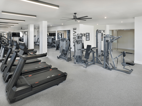Professional Fitness Center  at Vista Sur Luxury Apartments in Homestead, FL