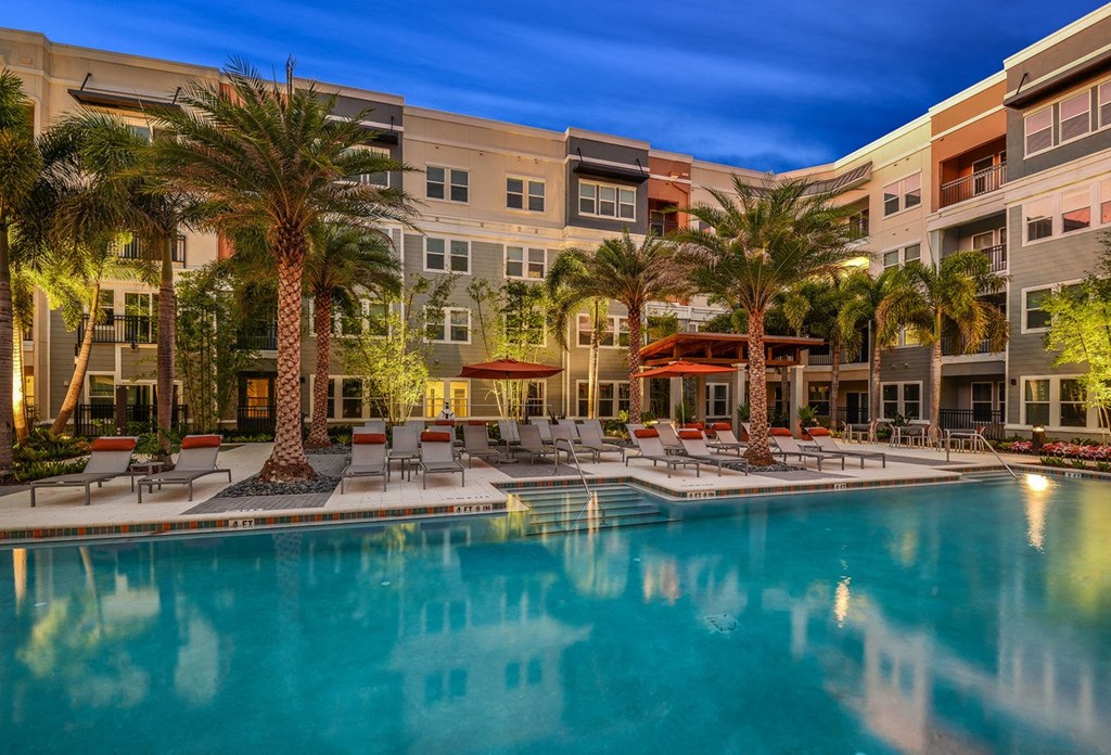 the swimming pool at the residence inn at Grady Square, Florida, 33607