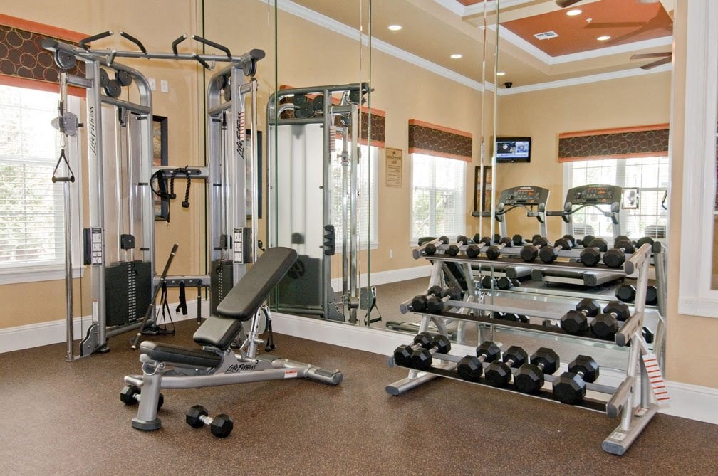 Fitness Center at Grand Reserve Apartments in Zephyrhills, FL